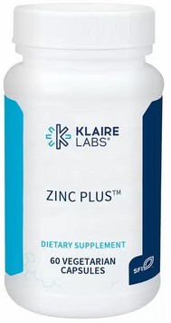 Klaire Labs Zinc Plus Цинк плюс 60 капсул 793779 фото