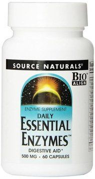 Source Naturals Essential Enzymes, 500mg, 60 Caps 417655 фото