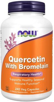 Now Foods Quercetin with Bromelain - 240 vcaps 1449276 фото