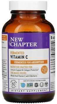 New Chapter Fermented Vitamin C Ферментированный витамин С 60 таблеток 897056 фото