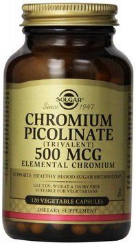 Solgar Chromium Picolinate 500 mcg 120 caps Хром пиколинат 463242 фото