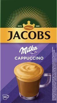 Напиток кофейный растворимый Jacobs Cappuccino Milka 3в1 10х18 г (8714599107683) 1354858 фото