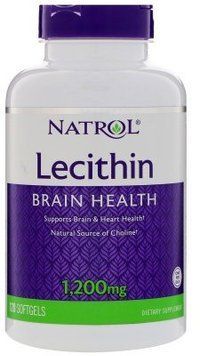 Natrol Lecithin 1,200 mg 120 Softgels Лецитин 552423 фото