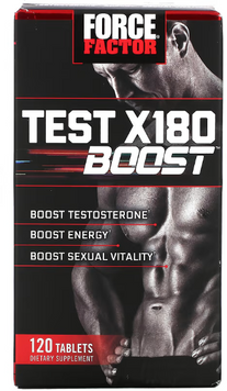 Force Factor Test X180 Boost усилитель мужского тестостерона 120 таблеток 1185966 фото