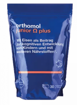 Orthomol Junior Omega Plus Комплекс для детей и подростков для когнитивного здоровья 90 жевательных конфет 1089655 фото