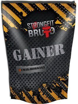 Гейнер Strong Fit Gainer 909 g / 22 servings / Шоколад 537956 фото