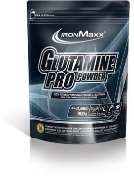 Амінокислота для спорту IronMaxx Glutamine Pro Powder 300 g / 60 servings / Unflavored 668180 фото