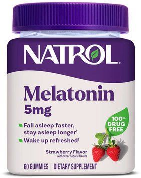 NATROL Melatonin 5mg - 60 gummies 1456264 фото
