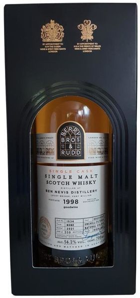 Віскі Berry Bros Ben Nevis 1998 Cask #1534 0.7 л (BWW2853) 1078382 фото