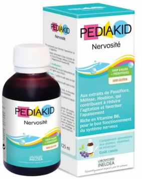 Pediakid Nervosite Sirop Засіб при неспокої і гіперактивності дітей 125 мл 842886 фото