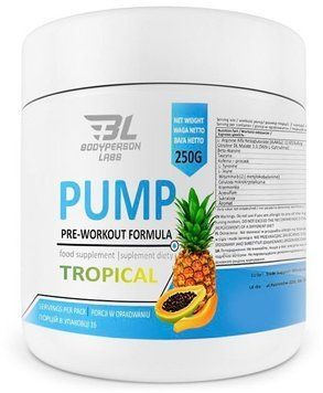 Bodyperson Labs Pre-Workout Formula - 250g Tropical 1459650 фото