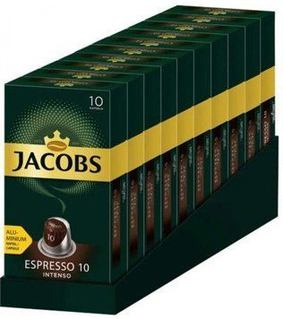 Кофе в капсулах Jаcobs Espresso Intenso шоубокс 100х5.2 г (8711000376027) 1381115 фото