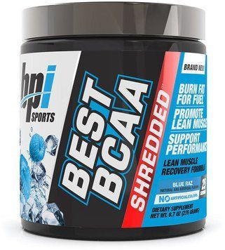 Амінокислота для спорту BPI BEST BCAA Shredded 275 g/25 servings/Blue Raz 968231 фото