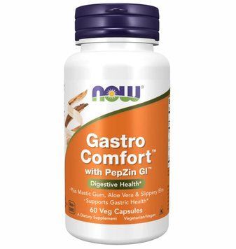 Now Foods Gastro Comfort With Pepzin Gi - 60 Veg Capsules 1454360 фото