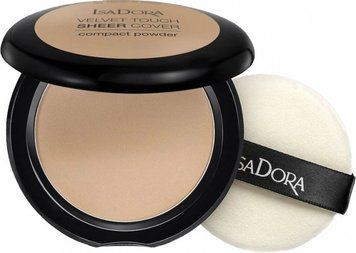 IsaDora Velvet Touch Sheer Compact Powder №45 Neutral Beige Пудра компактна 10 g 869886 фото