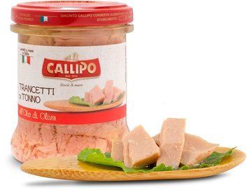 Тунец в оливковом масле кусочками Callipo 170 г (80844730) 1105610 фото