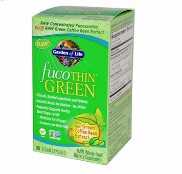 Garden of Life FucoThin Green, 90 Vegan Capsules (GOL-11668) 681307 фото