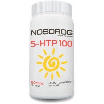 Амінокислота для спорту Nosorog Nutrition 5 HTP 100 60 capsules 788467 фото