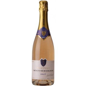 Ігристе вино Raoul Clerget Cr&eacute;mant de Bourgogne Brut Rose рожеве 0.75 л (WHS3120581454010) 816186 фото
