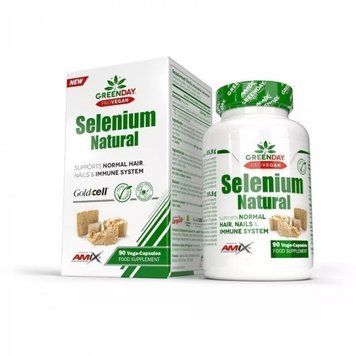 Amix Nutrition GreenDay ProVegan Selenium Natural Селен 90 капсул 932413 фото