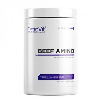Амінокислота для спорту OstroVit Supreme Pure Beef Amino 300 tabs 511766 фото