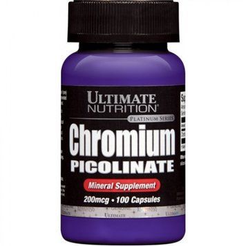 Ultimate Nutrition Chromium Picolinate 200 mcg 100 caps 390962 фото