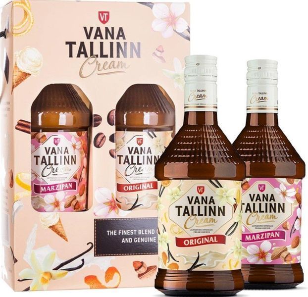 Набор ликеров Liviko Vana Tallinn Original 0.5 л 16% + Vana Tallinn Marzipan 0.5 л 16% (WNF4740054001054) 1215407 фото