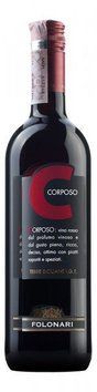 Вино Folonari Corposo "C" Sicilia IGT червоне сухе 0.75л (VTS2527350) 740607 фото