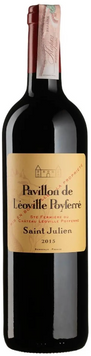 Вино Chateau Leoville Poyferre Pavillon de Leoville Poyferre 2015 червоне сухе 0.75 л (BW53779) 1233875 фото