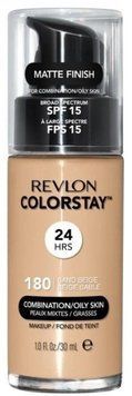 Revlon ColorStay №180 Sande Beige Тональний крем комбінована та жирна шкіра з дозатором 30ml 1196198 фото