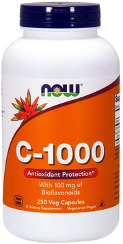NOW Foods Vitamin C-1000 Veg Capsules 250 caps 416723 фото
