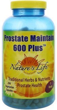 Nature's Life Prostate Maintain Підтримка простати 250 вегетаріанських капсул 793783 фото