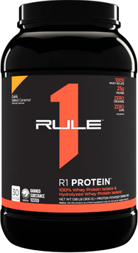 Протеин Rule 1 Protein 900 g / 30 servings / Salted caramel 1155936 фото