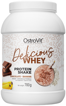 Протеин OstroVit WHEYlicious 700 g/23 servings/Chocolate Banana 970795 фото