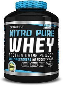 Протеин BioTechUSA Nitro Pure Whey 2270 g /81 servings/ Caramel Cappuccino 414550 фото