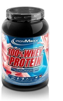 IronMaxx 100% Whey Protein 900 g /18 servings/ Raspberry 667735 фото