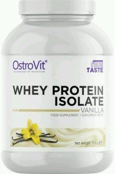 Протеин OstroVit Whey Protein Isolate 700 g / 23 servings/ Vanilla 511772 фото