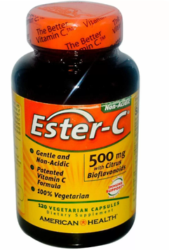 American Health Ester-C 500 mg Естер З 120 вегетаріанських капсул 881610 фото