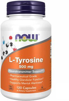 Now Foods L-TYROSINE 500mg - 120 caps 1449691 фото