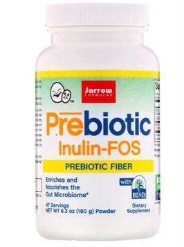 Jarrow Formulas Inulin FOS Powder 6.3 oz (180 g) Інулін ФОС 534509 фото