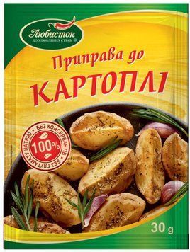 Упаковка приправы Любисток к картофелю 13х30 г (УП4820076010224) 1157093 фото
