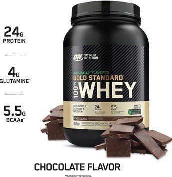 Протеин Optimum Nutrition 100% Naturally Whey Gold Standard 861 g / 27 servings / Chocolate 418198 фото