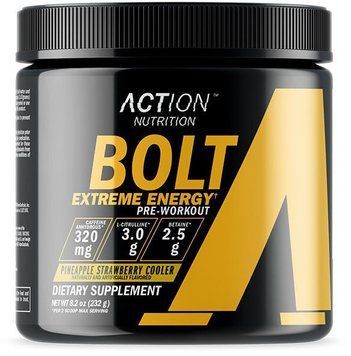 Action Nutrition BOLT Extreme Energy 232 g/30 servings/Pineapple 968232 фото