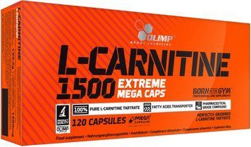 Жиросжигатель Olimp L-Carnitine 1500 Extreme Mega Caps 120 caps 493572 фото