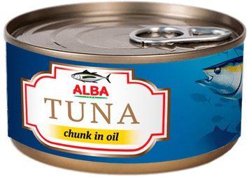 Тунец Alba Food целый в масле 150 г (8852111028037) 1332481 фото