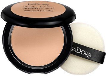 IsaDora Velvet Touch Sheer Compact Powder №46 Warm Beige Пудра компактна 10 g 869887 фото