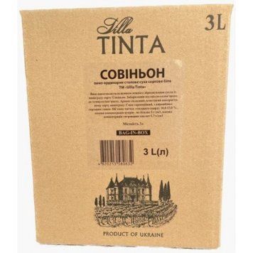 Вино Villa Tinta Sauvignon Blanс біле сухе 11-12% 3л (AS8000020501750) 1219238 фото