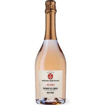 Ігристе вино Gerard Bertrand Heritage An 825 Cr&eacute;mant de Limoux Brut Ros&egrave;, рожеве брют, 0.75л 12.5% (WHS3514123106060) 1214851 фото