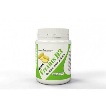 Stark Pharm Vitamin D3 2000IU 200 tabs 392416 фото