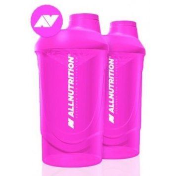 Шейкер All Nutrition Shaker 600 ml Super Pink 2LOGO 860495 фото